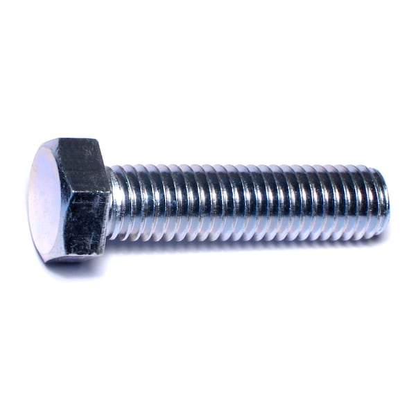 Midwest Fastener 1/2"-13 Hex Head Tap Bolt, Zinc Plated Steel, 2 in L, 25 PK 53475 - main